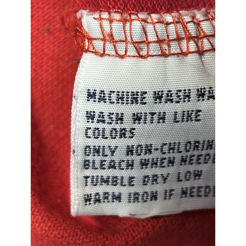 Polo Ralph Lauren Polo Shirt Men's M Red Short Sleeve Cotton Pony Logo FLAWED